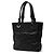 Bolsa tote Chanel preta em lona acolchoada pequena Paris Biarritz Preto - vista 2