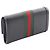 Gucci Black Leather Web Ophidia Long Wallet - view 2