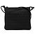 Borsa a tracolla in tela Zucchino nera Fendi Nero