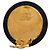 Orecchini vintage a clip Coco Mark Shell di Chanel Nero D'oro - vista 4