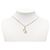Collana Camelia Marchio Coco di Chanel Bianco D'oro - vista 5
