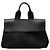 Borsa Hermès Valparaiso PM in pelle di tela chevron nera Nero