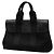 Borsa Hermès Valparaiso PM in pelle di tela chevron nera Nero - vista 2