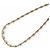 Collana Lunga in Catena Dorata Christian Dior D'oro
