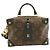 Borsa Louis Vuitton Monogram Petite Malle Souple Nero