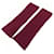Hermès Hermes Red Cashmere Gloves  - view 1