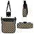 Borsa a Spalla Gucci in Nero e Beige - vista 3