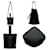 Mini Borsa a Secchiello Pebble 2-Way Loewe Nero  - vista 2
