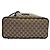 Zaino in tela GG beige e marrone Gucci - vista 8