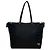 Borsa tote in nylon e pelle nera Prada Nero - vue 2