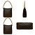Borsa Looping GM Louis Vuitton Marrone Monogramma - vista 3