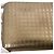 Cartera larga de cuero Cannage dorado Christian Dior - vista 9