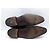 SCARPE LOUIS VUITTON OXFORD DAMIER DERBY 10.5 44.5 IN PELLE NERA Nero - vista 6