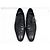 SCARPE LOUIS VUITTON OXFORD DAMIER DERBY 10.5 44.5 IN PELLE NERA Nero - vista 8
