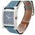 Hermès RELÓGIO HERMES HEURE H HH1.510 QUARTZ 34 MM EM AÇO E COURO AZUL Prata - vista 4