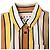 Abito midi a righe Marni in cotone multicolore - vista 5