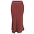 Jupe Bar Anine Bing en soie rouge Bordeaux