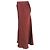 Jupe Bar Anine Bing en soie rouge Bordeaux - vue 2