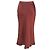 Jupe Bar Anine Bing en soie rouge Bordeaux - vue 3
