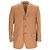 Everyday  Balenciaga Single-Breasted Blazer with Pockets in Brown Wool