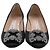 Pumps Hangisi 70 Manolo Blahnik in raso nero - vista 2
