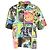 Camicia a bottoni stampata Loewe x Paula's Ibiza in cotone multicolore