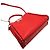 Borsa a mano Fendi Peekaboo Selleria per donne Rosso - vista 3
