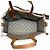 Borsa a mano 2 in 1 Gucci in tela e pelle beige e marrone Cammello - vista 5