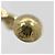 Fascia per Capelli Selete Louis Vuitton Rosso Beige D'oro - vista 10