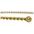 Fascia per Capelli Selete Louis Vuitton Rosso Beige D'oro - vista 8