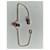 Gucci Bracciale G cube in oro bianco 750/000 Argento - vista 4