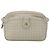 Céline Celine Vintage Schultertasche aus Leder Weiß