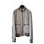 Dolce & Gabbana Beige Lederjacke D&G
