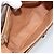 Céline Celine Vintage Macadam Schultertasche mit Rundlogo aus Canvas und Leder Braun - Ansicht 5