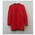 Abrigo de punto de lana Céline rojo y negro Roja Gold hardware - vista 10