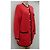 Abrigo de punto de lana Céline rojo y negro Roja Gold hardware - vista 7