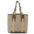Borsa Gancini in tela Salvatore Ferragamo Beige