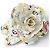 Monogramm Multicolor Blumenbrosche Louis Vuitton Weiß - Ansicht 3