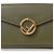 Fendi Mini Trifold Geldbörse Khaki - Ansicht 2