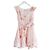 Autre Marque Rosa Blumen Maxikleid Saint Armont Pink