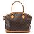 Louis Vuitton Lockit Horizontal Tote Bag Braun - Ansicht 2