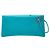 Borsa Clutch con Logo Loewe in Pelle Blu Teal Verde