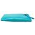 Borsa Clutch con Logo Loewe in Pelle Blu Teal Verde - vista 3