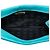 Borsa Clutch con Logo Loewe in Pelle Blu Teal Verde - vista 6