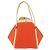 Hermès HERMES Sac Baga GM Tote Tasche aus Canvas Orange Silber Auth bs32305 - Ansicht 3