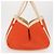 Hermès HERMES Sac Baga GM Tote Tasche aus Canvas Orange Silber Auth bs32305 - Ansicht 5