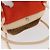 Hermès HERMES Sac Baga GM Tote Tasche aus Canvas Orange Silber Auth bs32305 - Ansicht 6