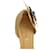 Chanel Beige Leder-High Heels  - Ansicht 4
