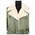 Parka Claudie Pierlot in cotone khaki - vue 2