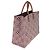Louis Vuitton Bordeaux Jacquard Canvas Dal 1854 Onthego GM Rosso - vista 4